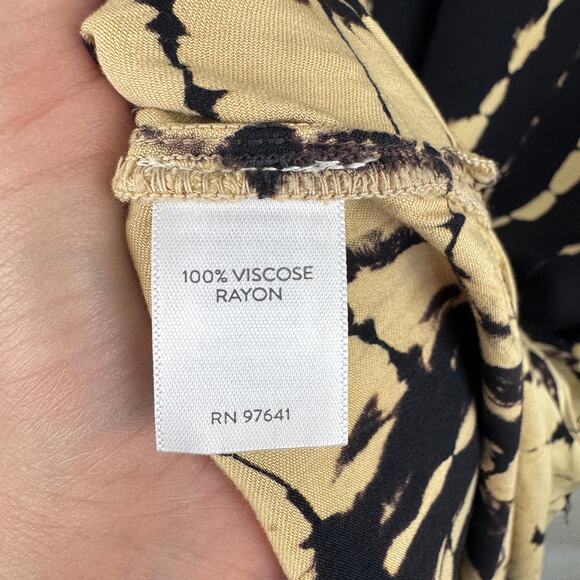 NWT J. Jill Tie Dyed Kaftan Maxi Dress - Picture 4 of 6